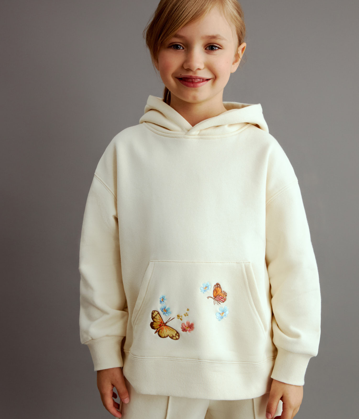 GIRLS Sweat hoody/ Джемпер детский/SS24TKG040