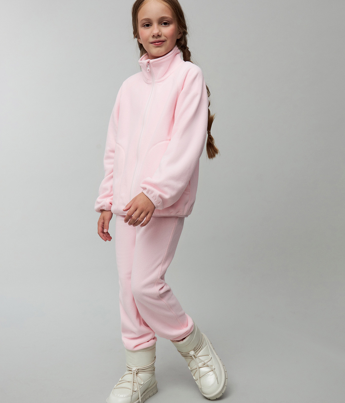 GIRLS FLEECE PANTS/Брюки детские/AW23TKG015