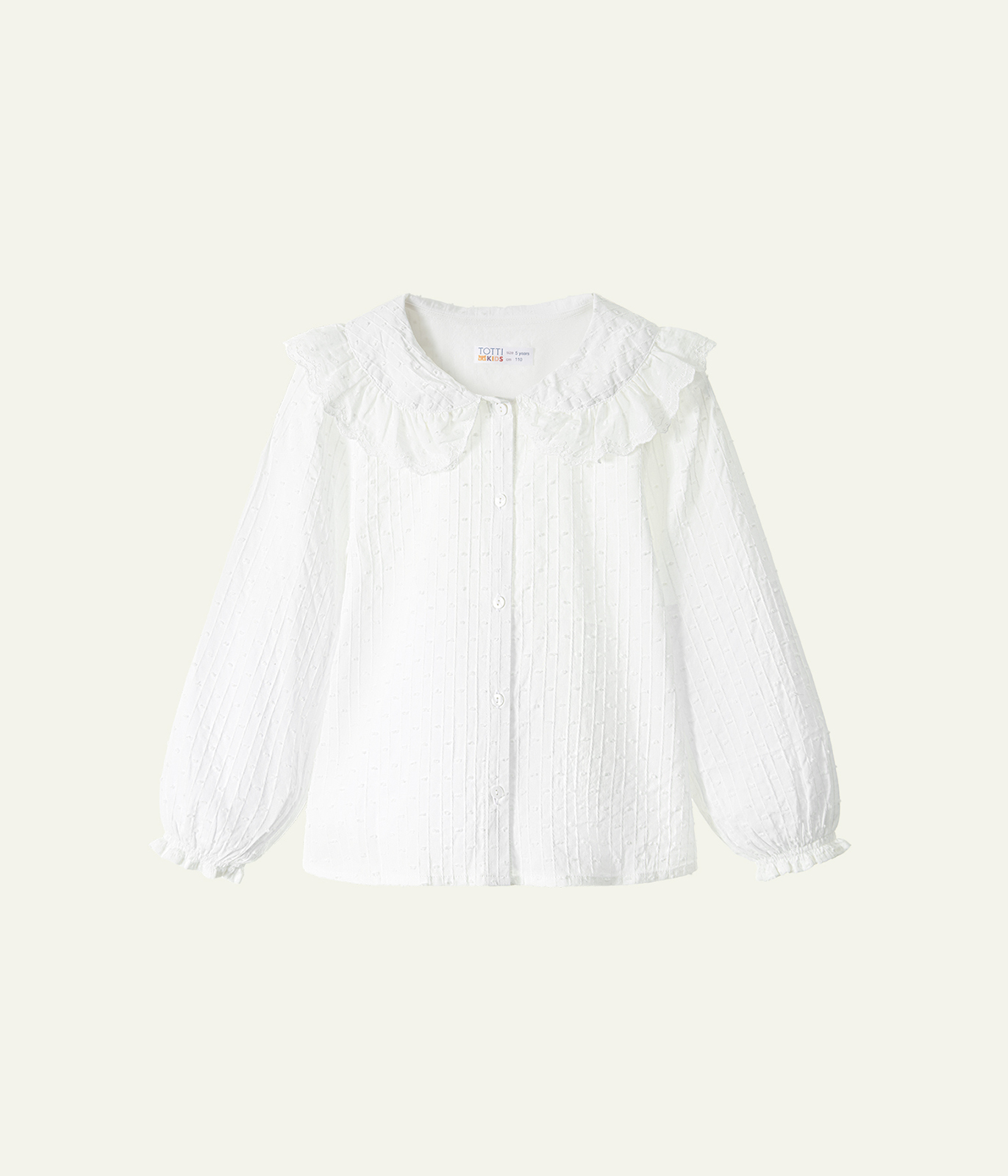 GIRLS School dotted blouse/ Блузка детская AW24TKG013