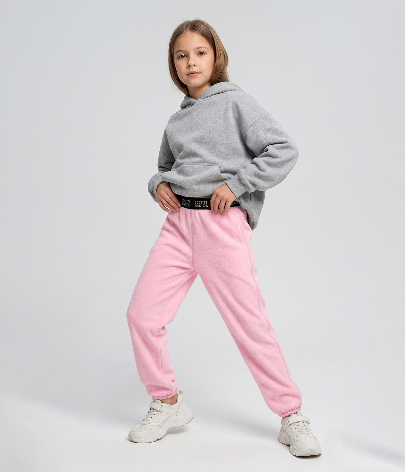 GIRLS FLEECE PANTS/Брюки детские/AW23TKG015