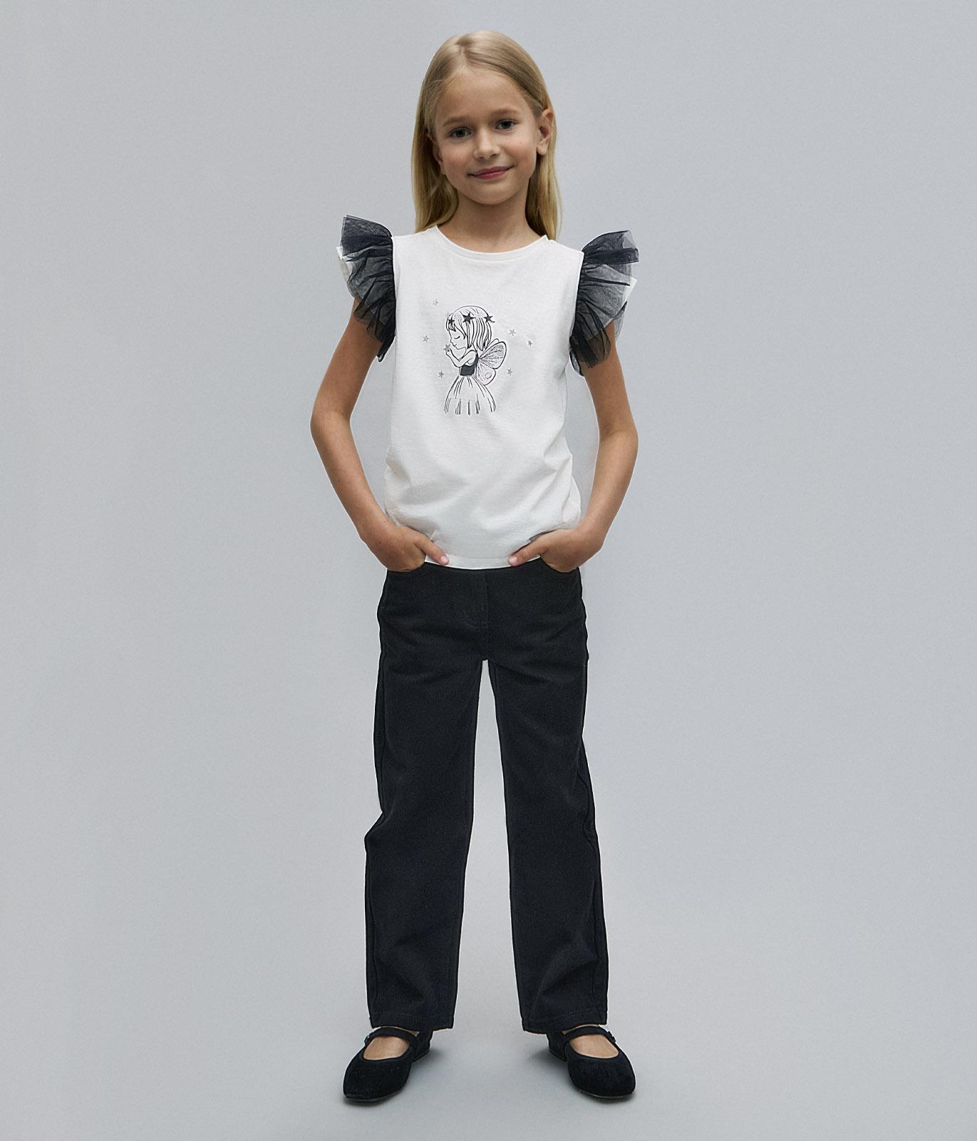 GIRLS Tee SS/ Футболка детская к/р/AW23TKG062