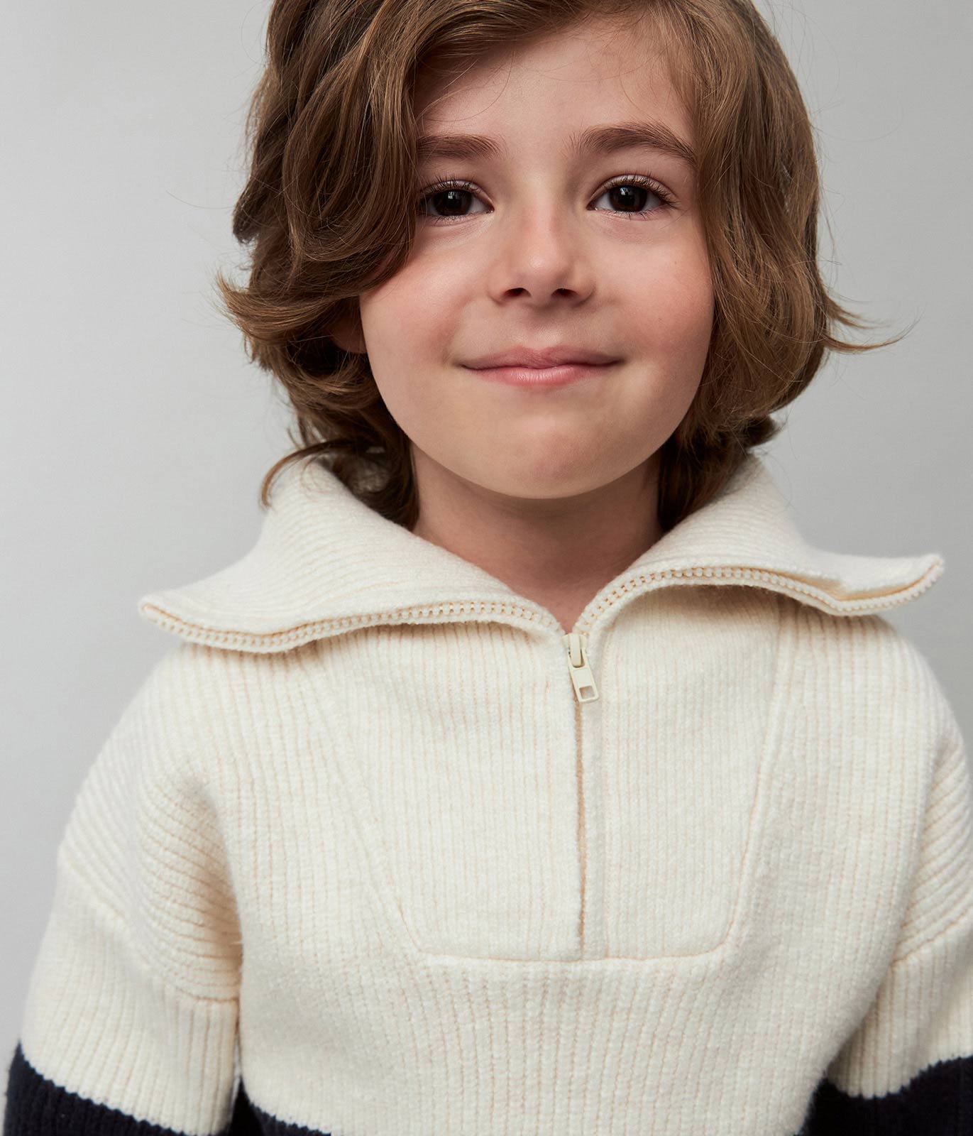 BOYS striped jumper knitted/Джемпер детский/AW24TKB025