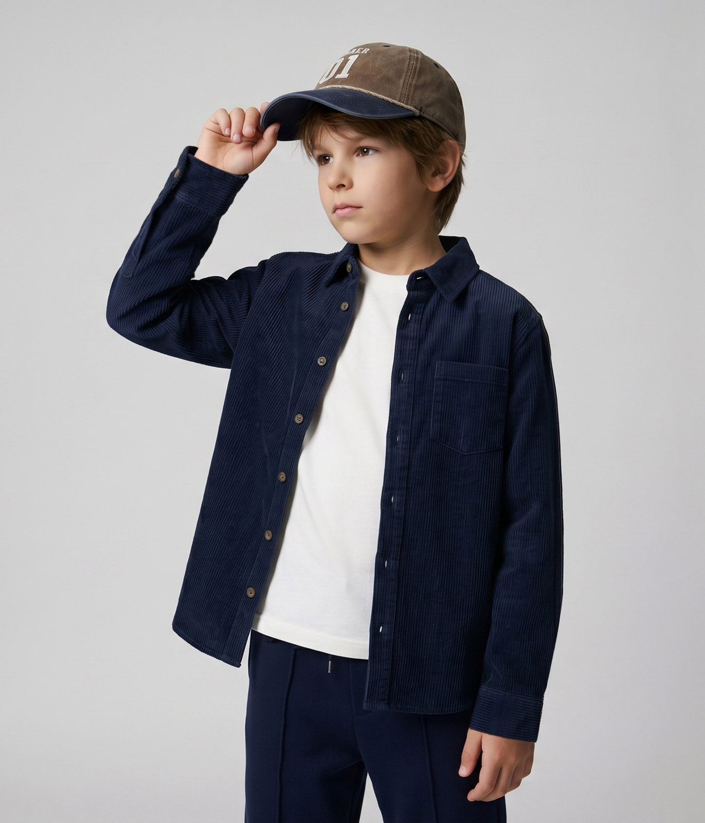 BOYS Shirt/Рубашка детская/AW25TKB016