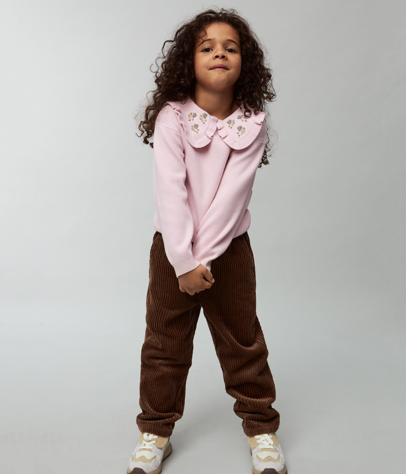 GIRLS jumper knitted/Джемпер детский/AW24TKG016
