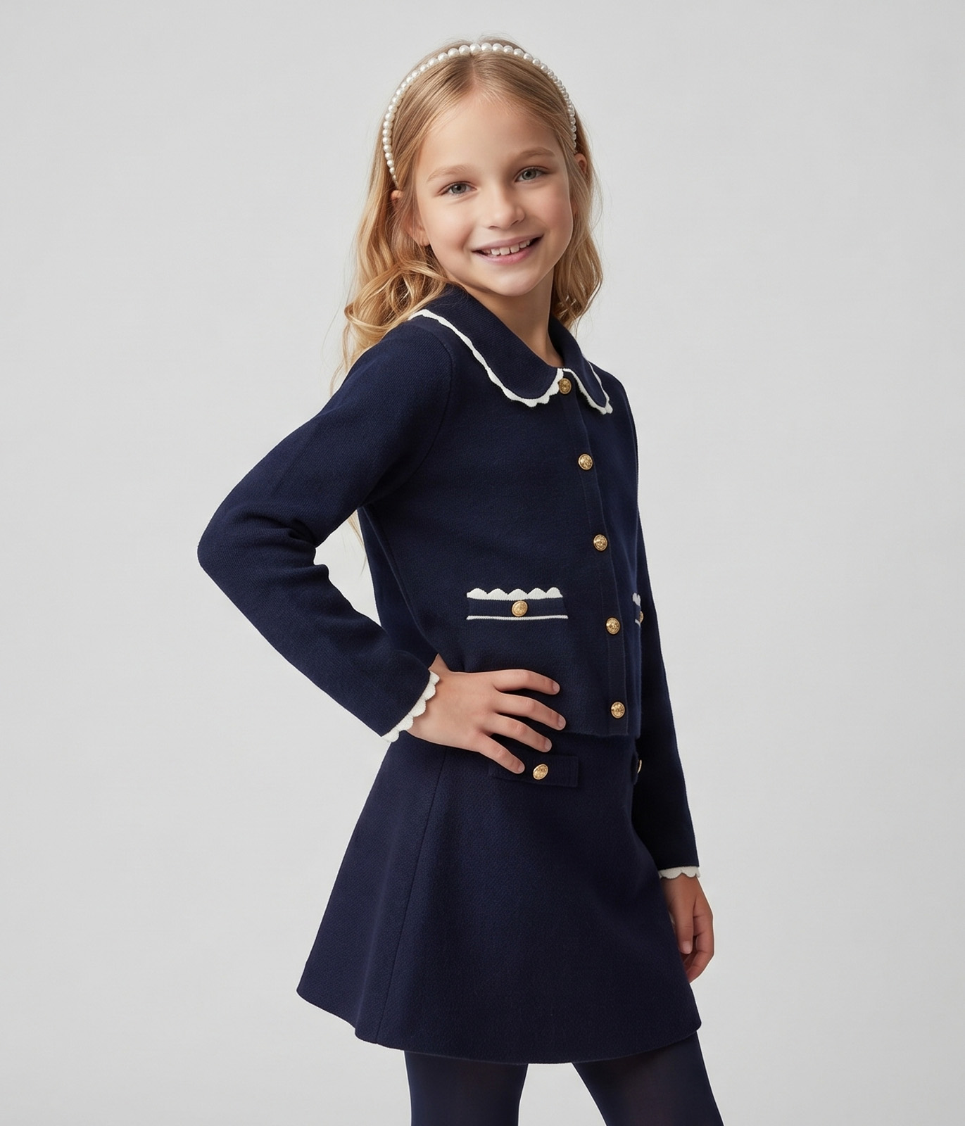 GIRLS Cardigan/Кардиган детский/AW26TKG003