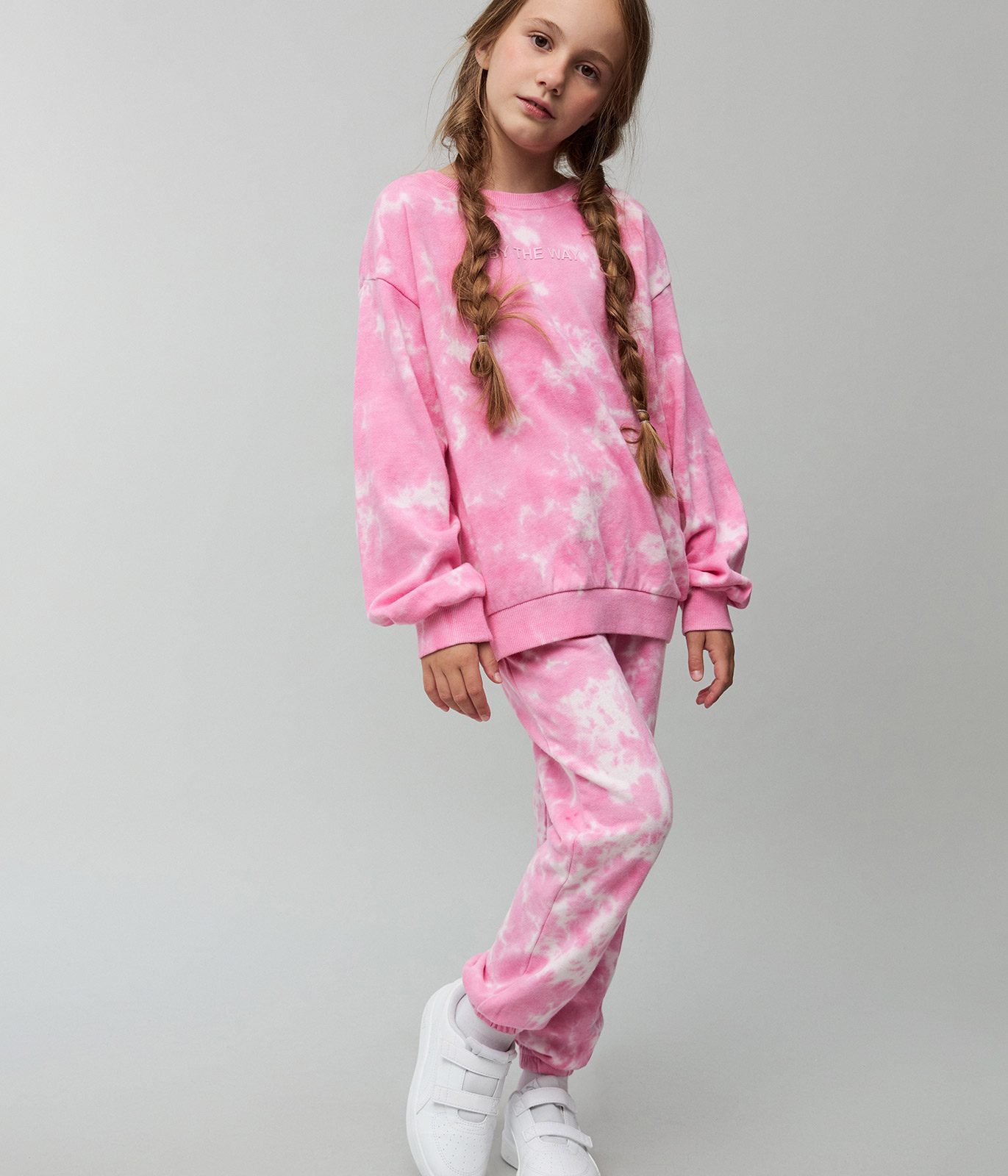 GIRLS Jumper tie dye/ Джемпер детский/SS24TKG061