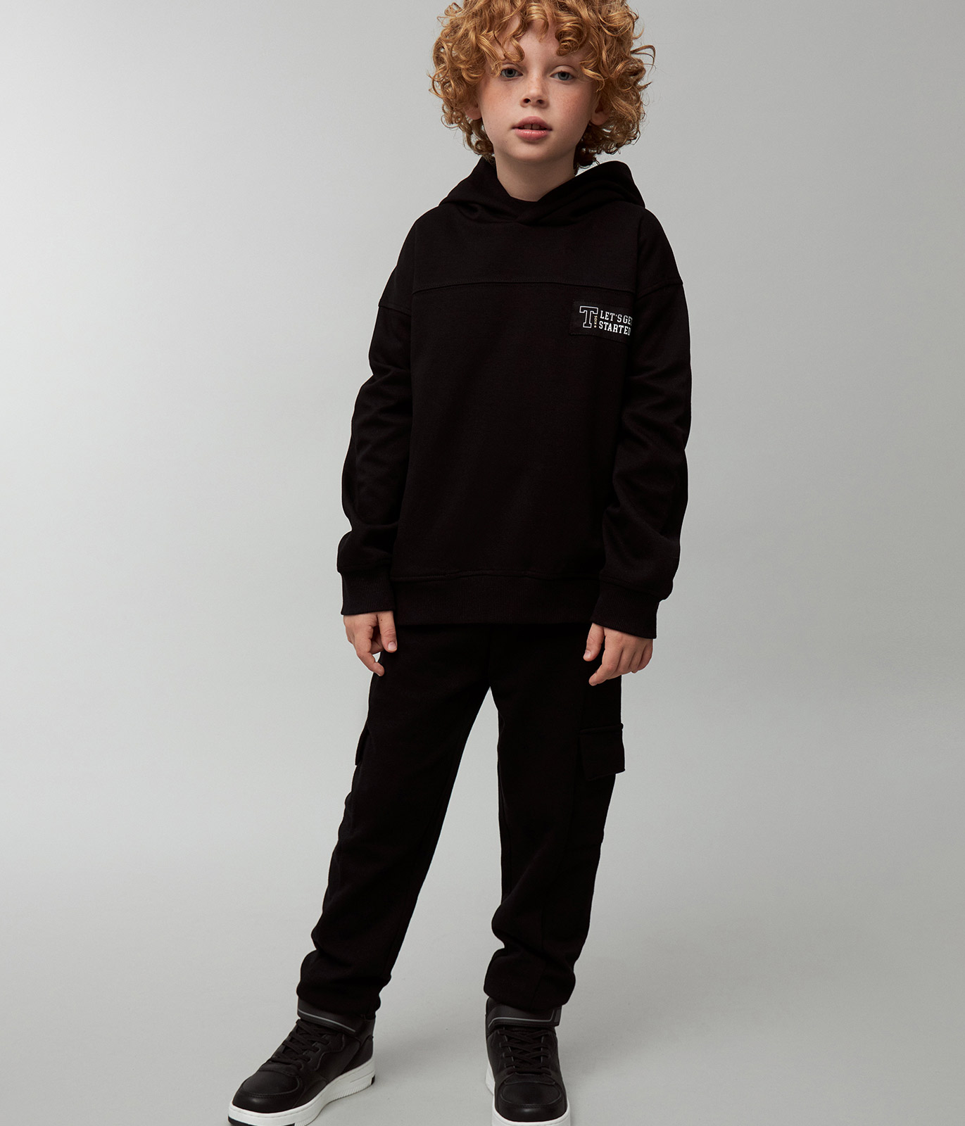 BOYS Jumper heavy jersey/ Джемпер детский/SS24TKB036