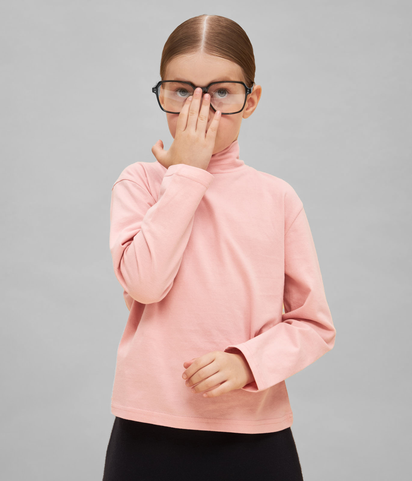 GIRLS roll neck/ Водолазка детская/AW23TKG037