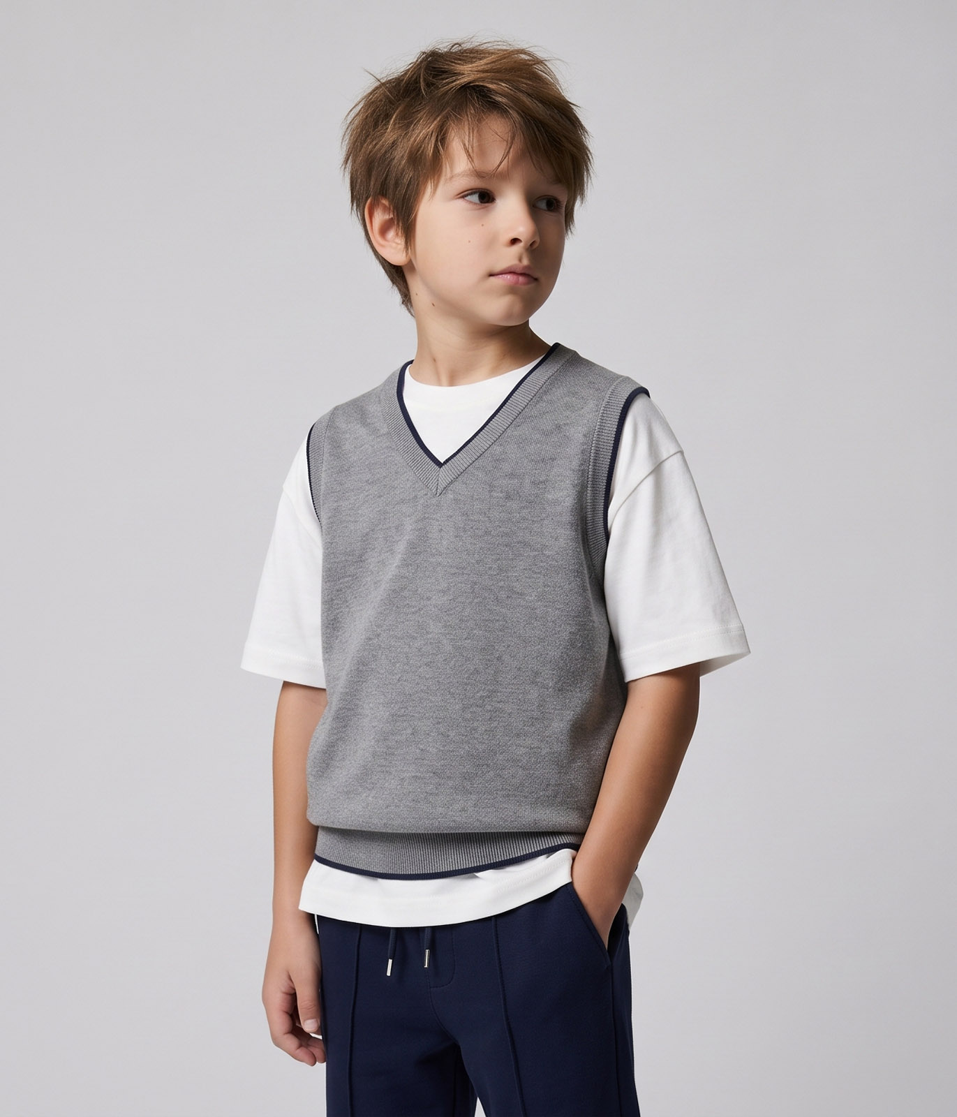 BOYS Vest/Жилет детский/AW25TKB007