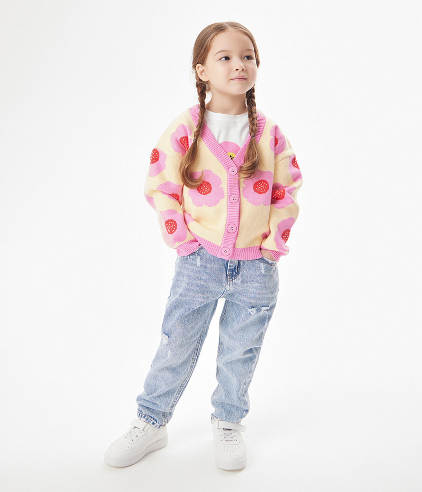 GIRLS Jeans/ Брюки детские/SS24TKG041