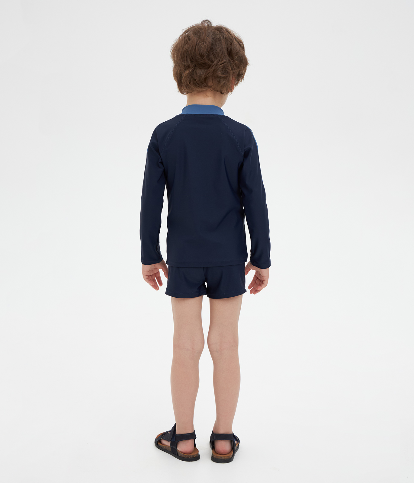 BOYS Swim tee LS/ Футболка для плавания детская/SS24TKB046