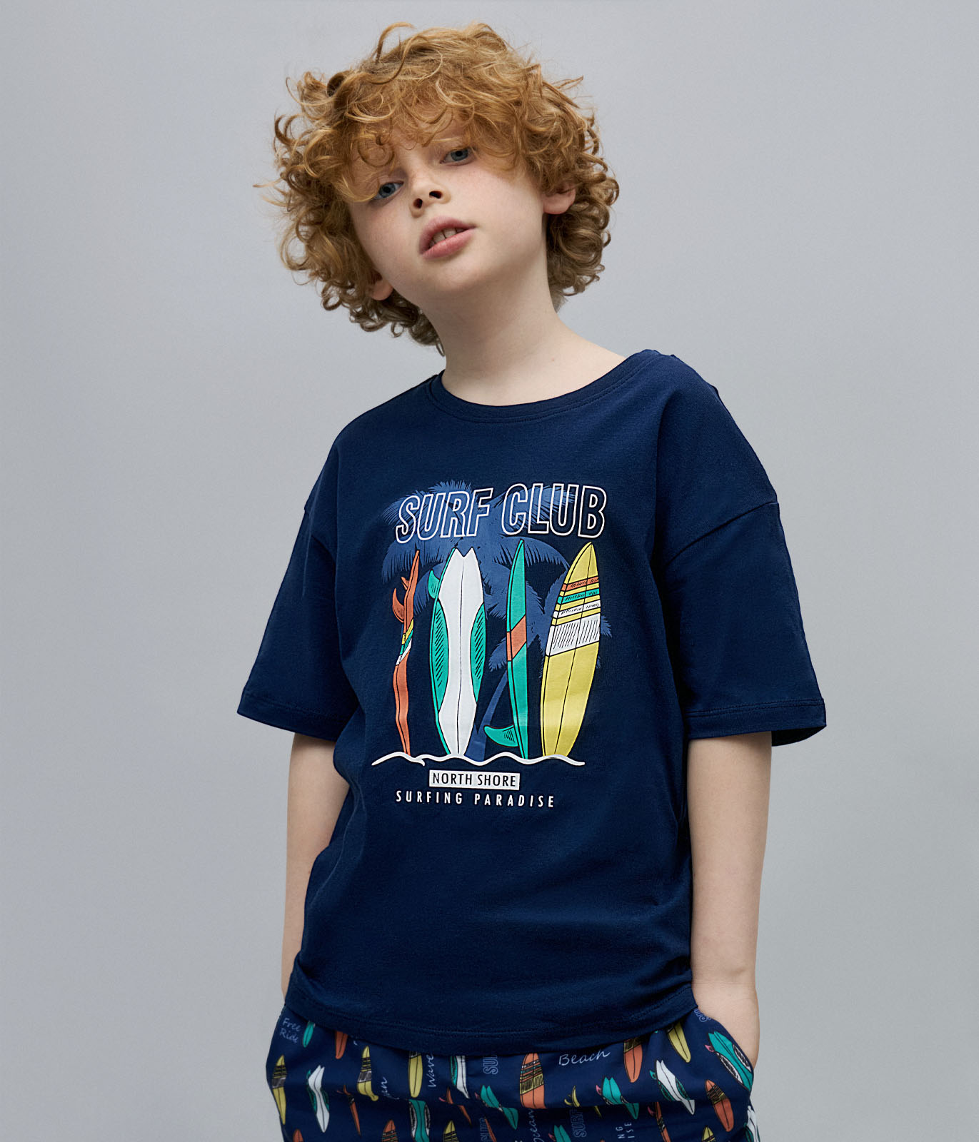 BOYS tee SS/Футболка детская к/р/SS24TKB030