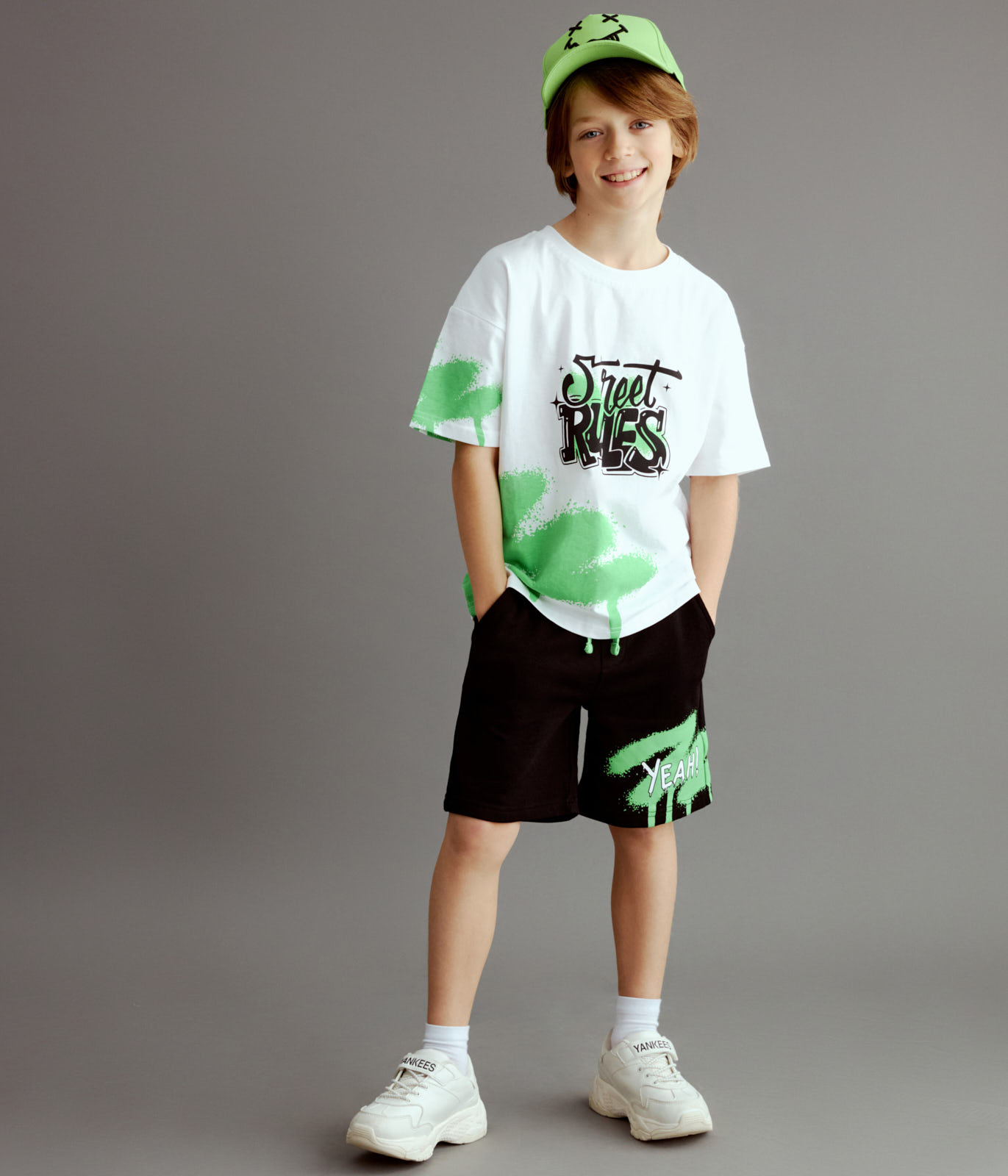 BOYS shorts sweat/ Шорты детские/SS24TKB037
