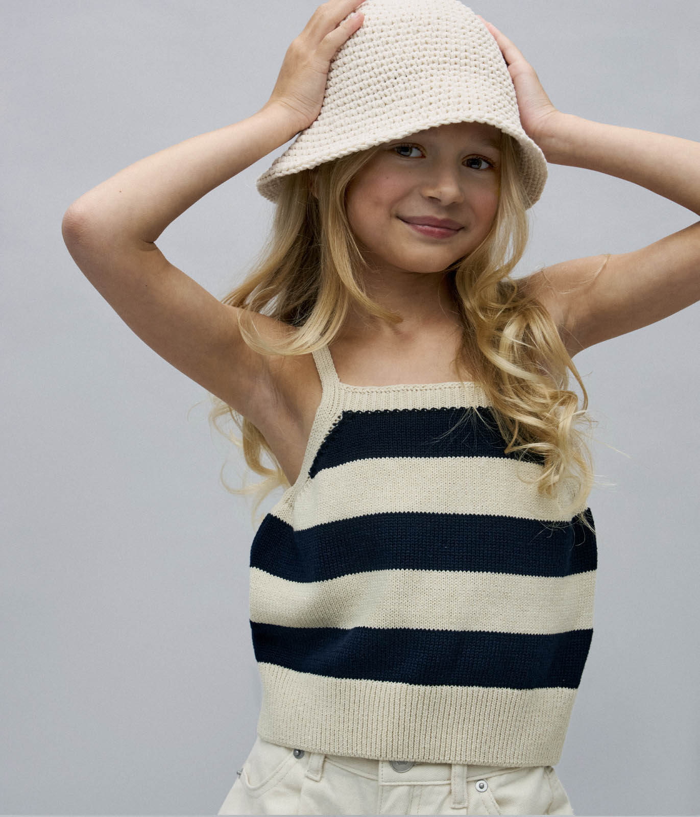 GIRLS top/Топ детский/SS25TKG040