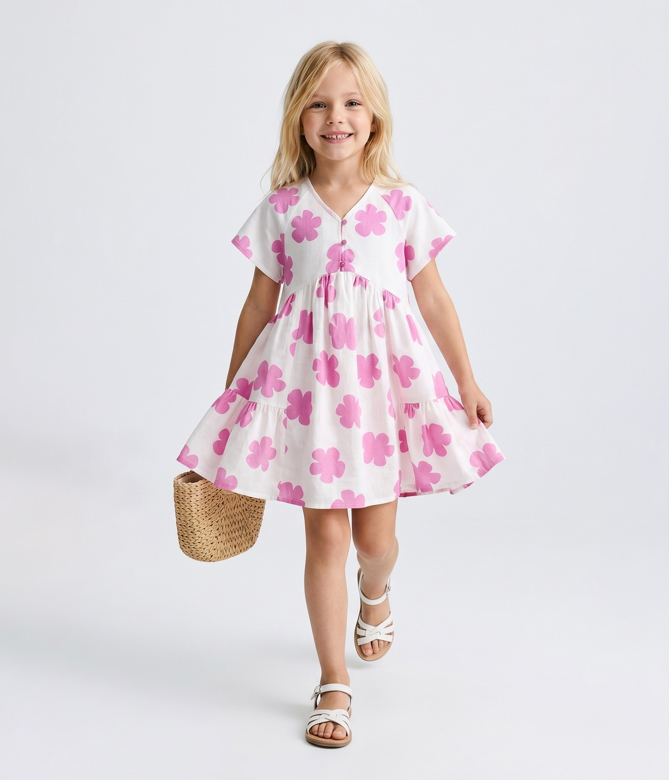 GIRLS Dress/ Платье детское/SS24TKG003