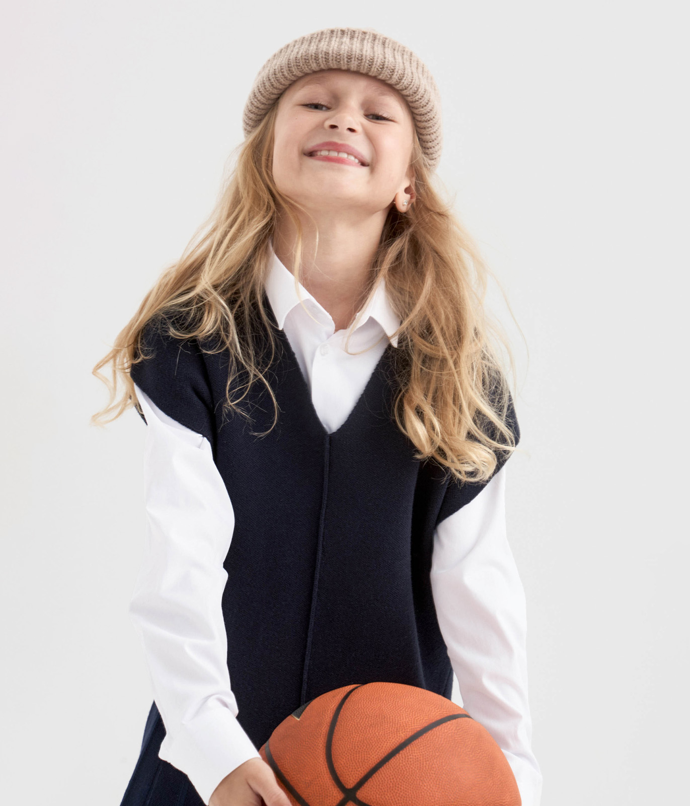 GIRLS Vest/Жилет детский/AW25TKG008