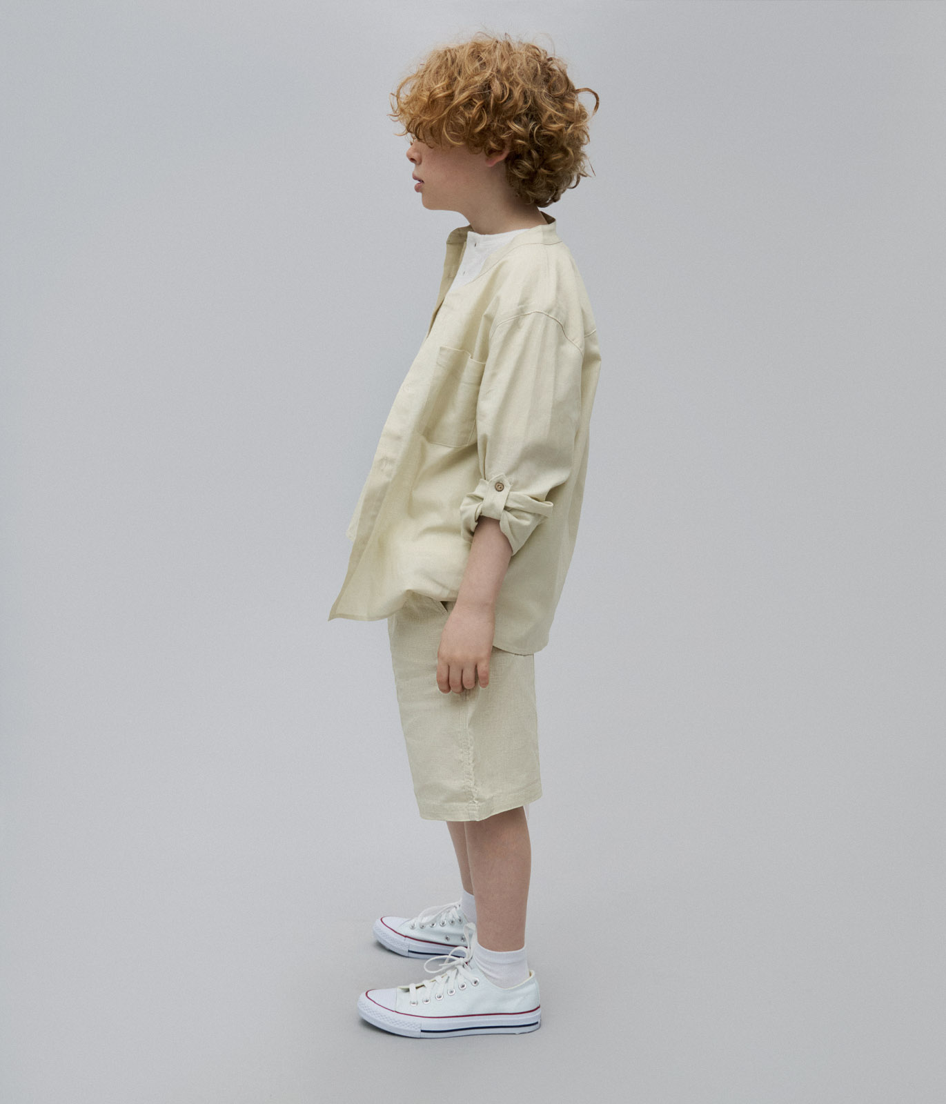 BOYS linen shorts/ Шорты детские/SS24TKB014