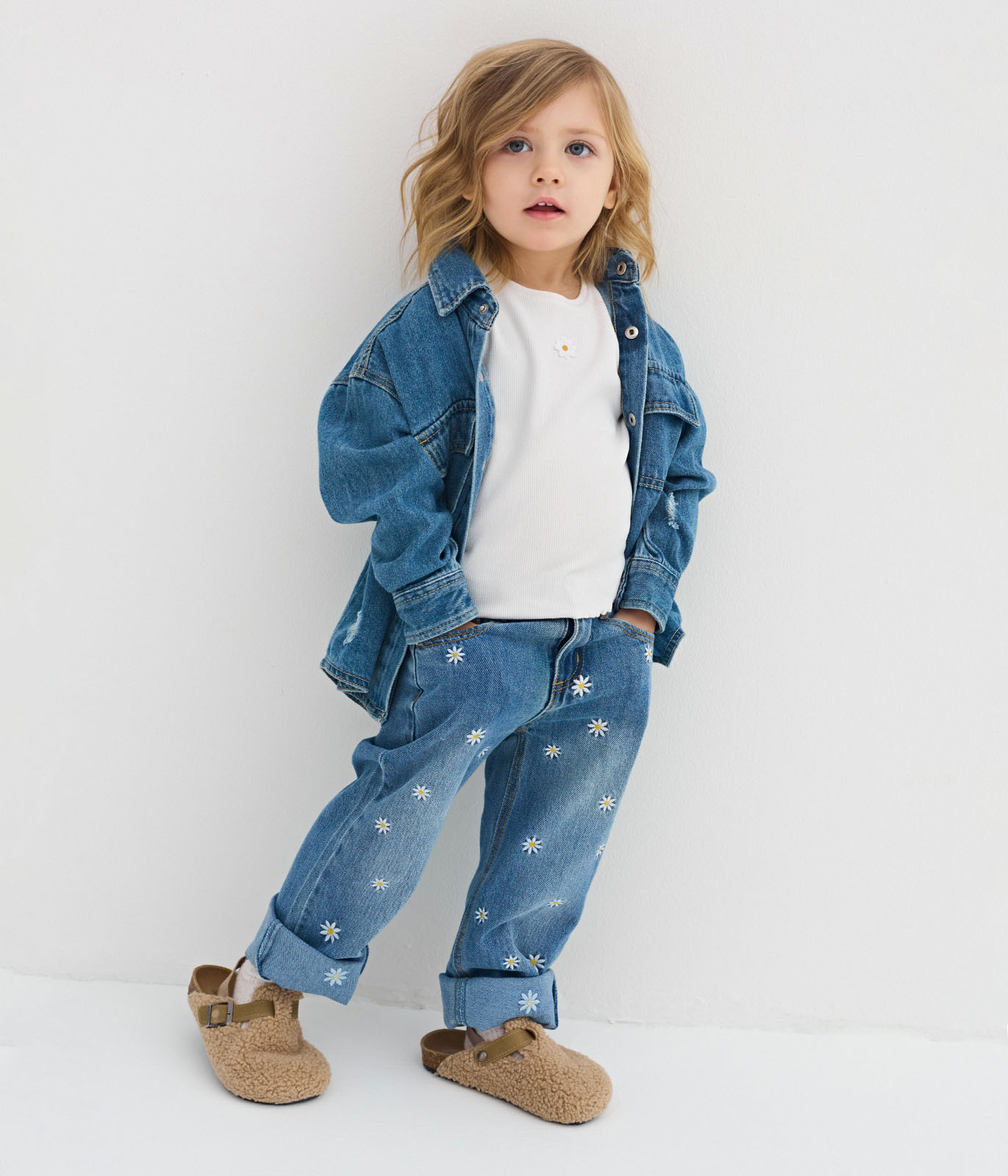 GIRLS Jeans/ Брюки детские/SS24TKG091