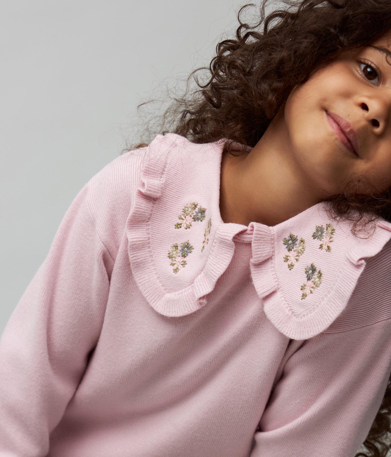 GIRLS jumper knitted/Джемпер детский/AW24TKG016