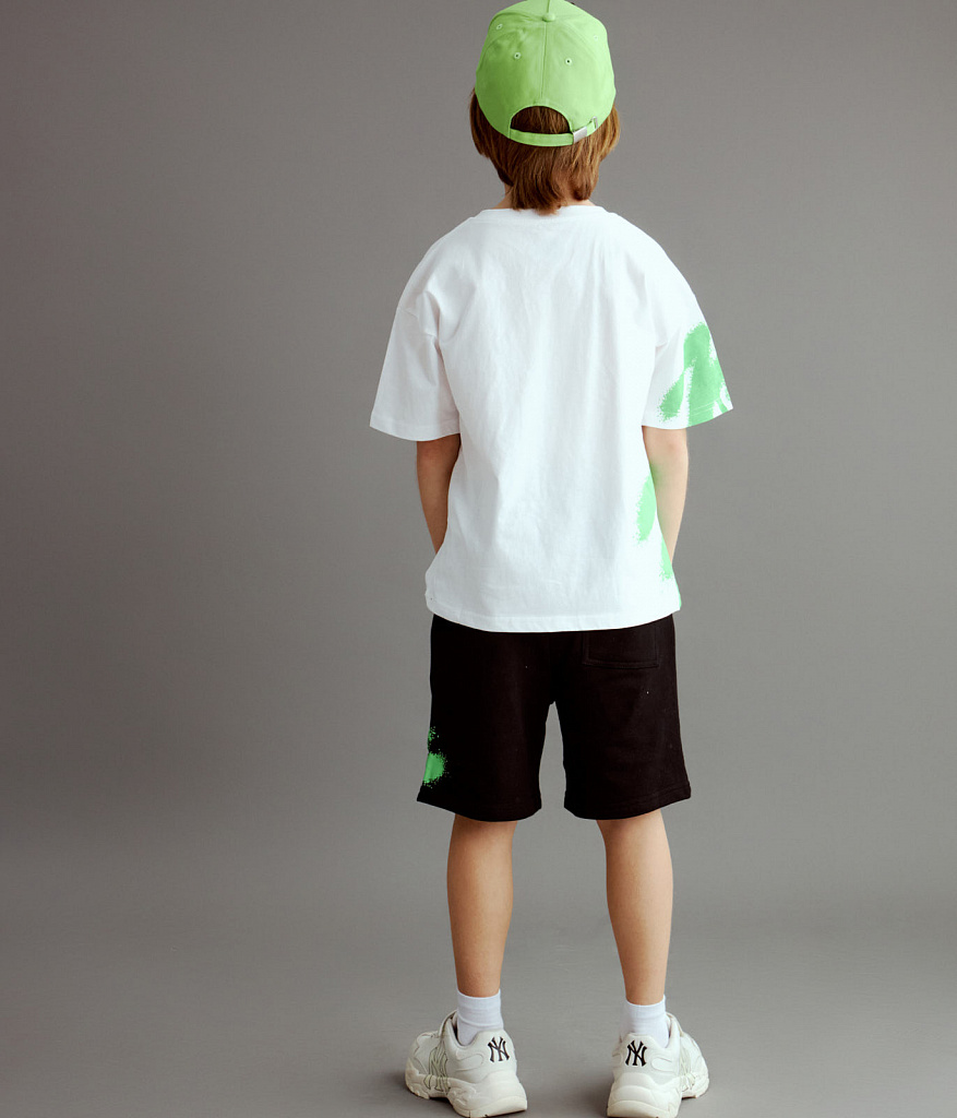 BOYS shorts sweat/ Шорты детские/SS24TKB037 черный