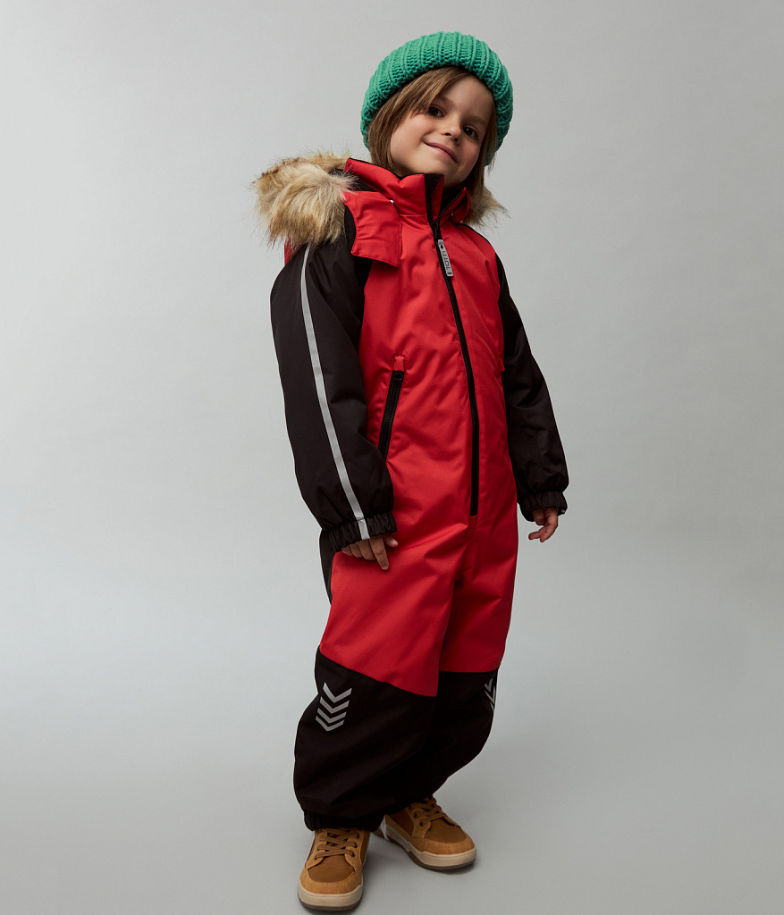 BOYS Overall/ Комбинезон детский/AW23TKB002 красный