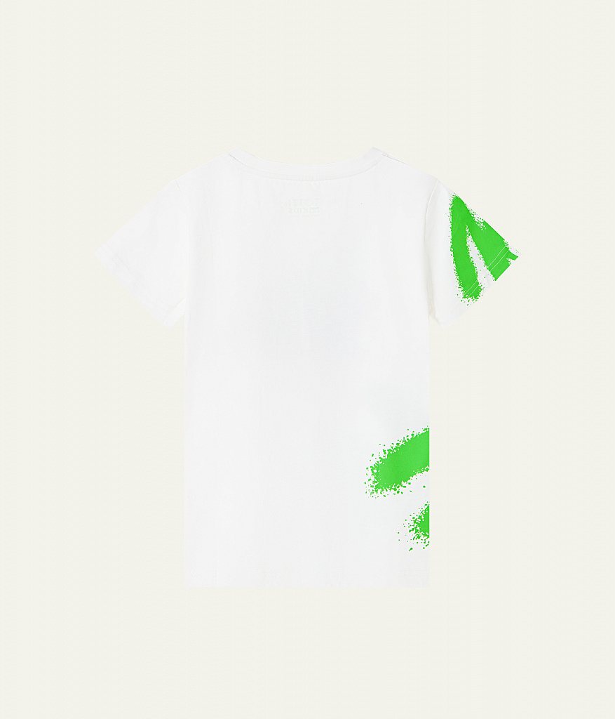 BOYS Tee SS Jersey/ Футболка детская к/р/SS24TKB060 белый
