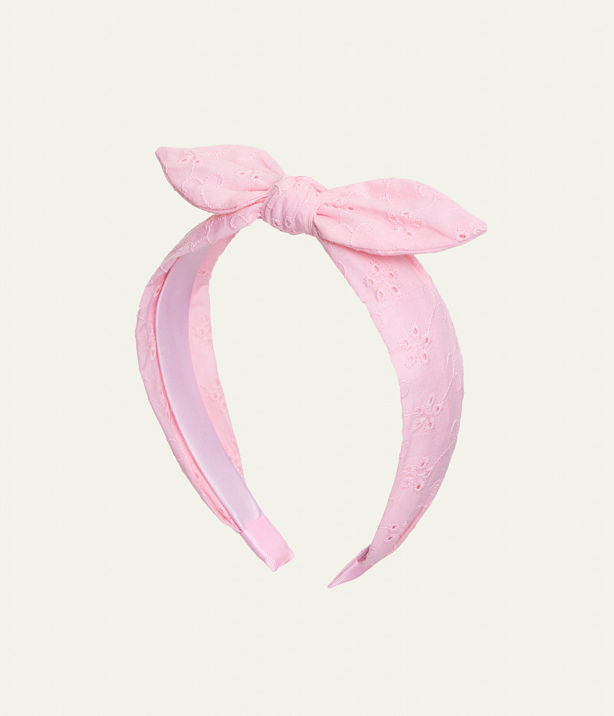 GIRLS head band/Ободок для волос детский/SS24TKG099 розовый