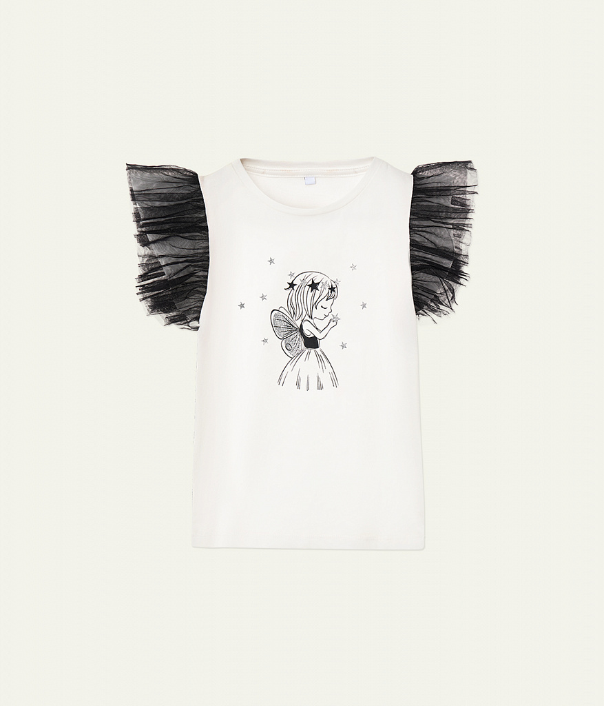 GIRLS Tee SS/ Футболка детская к/р/AW23TKG062 белый