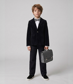 BOYS Velour Blazer/Велюровый пиджак для мальчиков/AW24TKU011