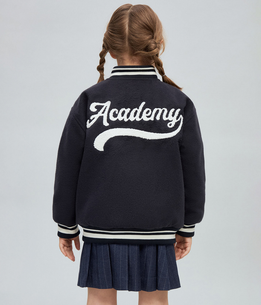 UNISEX School Bomber/ Куртка детская AW24TKU008 синий