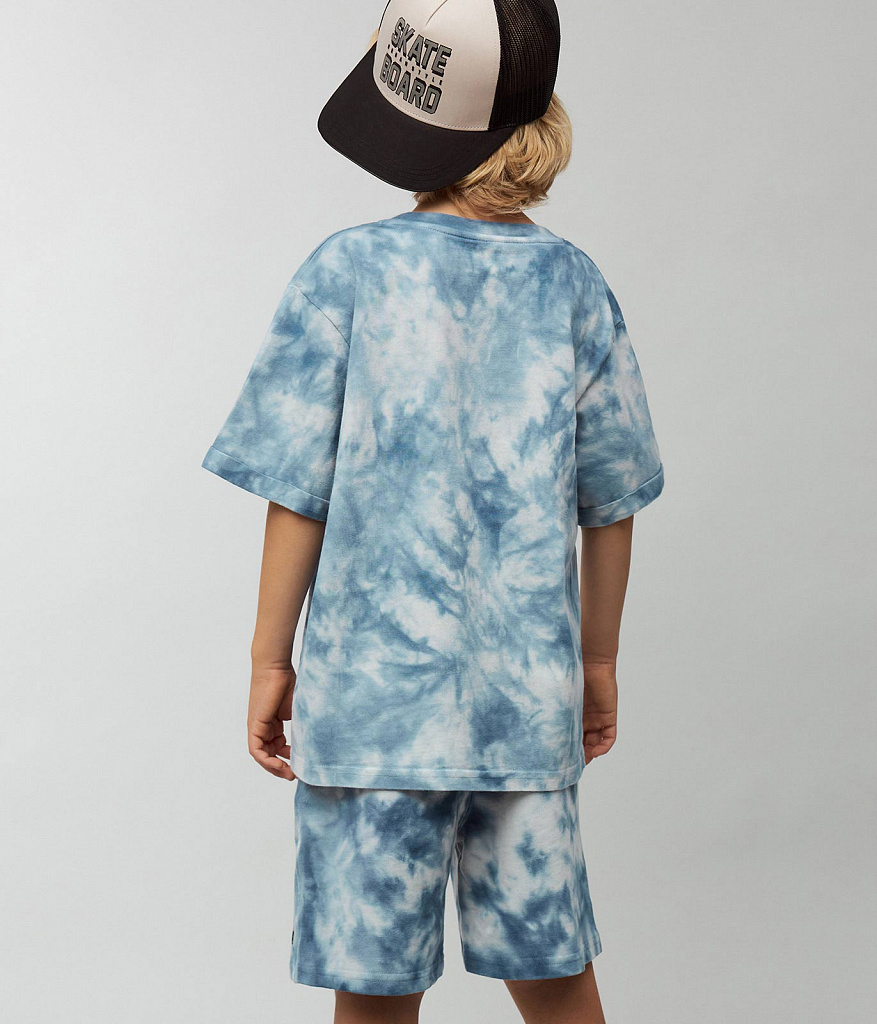 BOYS Tie dye shorts/ Шорты детские/SS24TKB050 синий