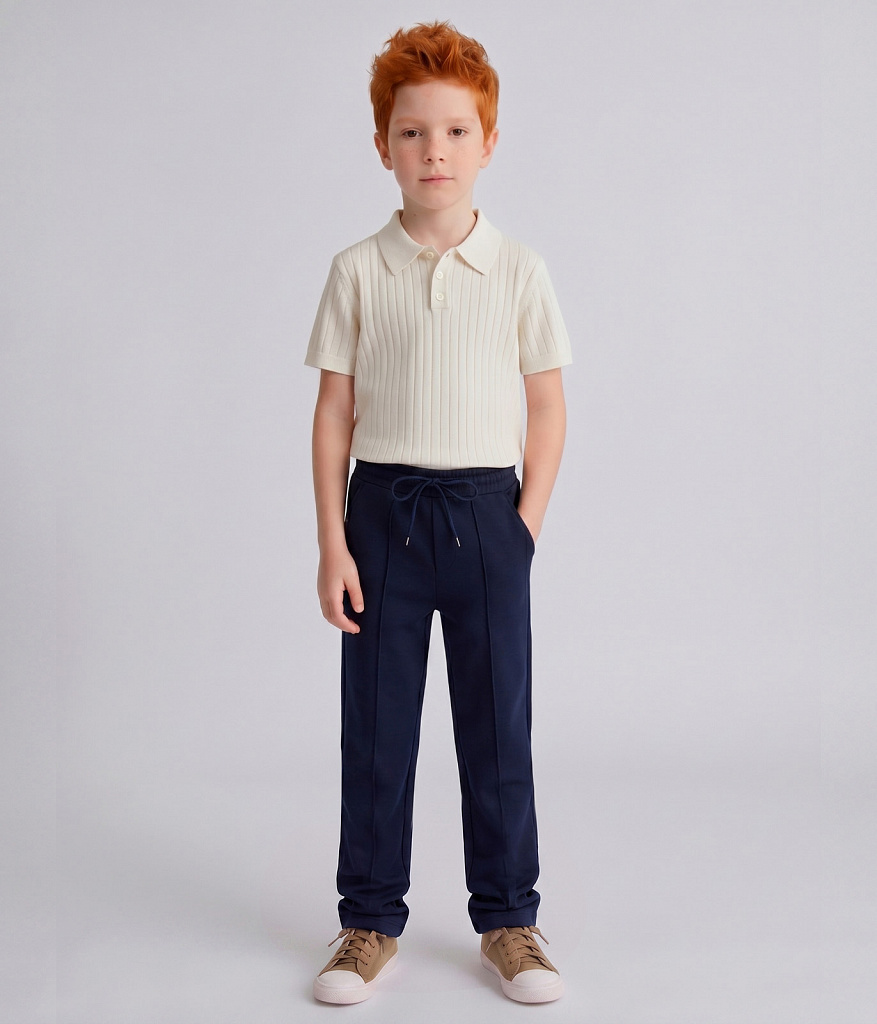 BOYS Pants/Брюки детские/AW25TKB004 синий