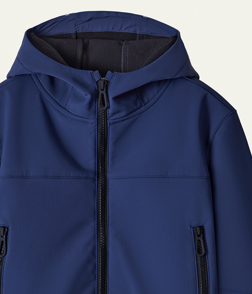 BOYS Jacket Softshell/ Куртка детская AW24TKB008 синий