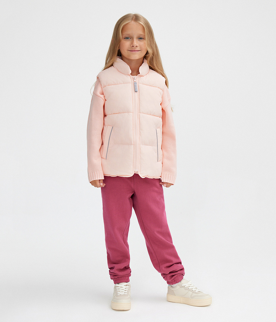 GIRLS Gilet/Жилет детский/AW23TKG012 розовый