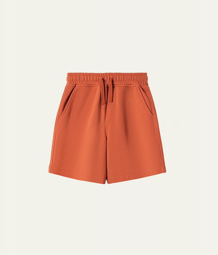 BOYS Shorts sweat/ Шорты детские/SS24TKB020 терракотовый