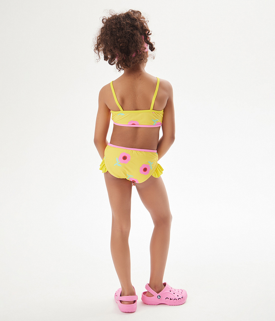 GIRLS Tankini/ Костюм купальный детский/SS24TKG050 желтый