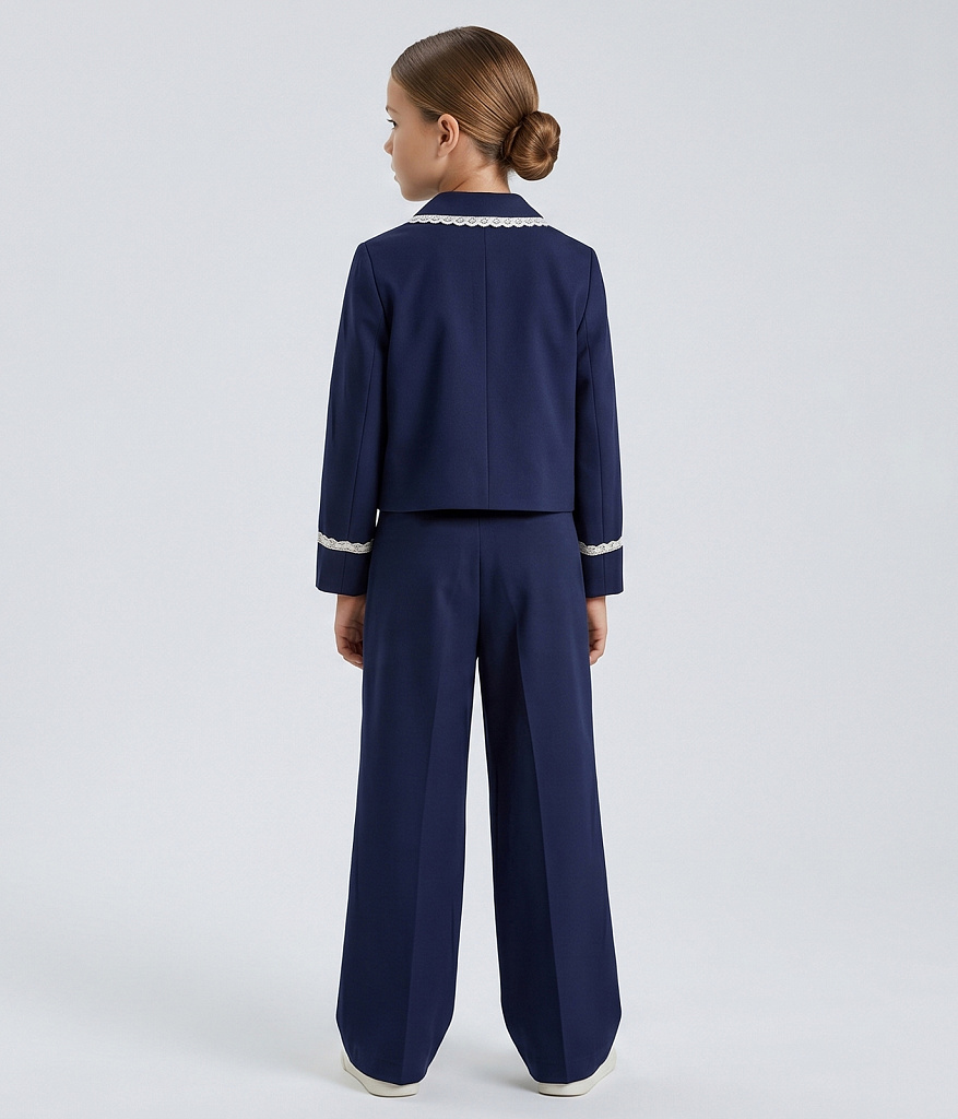 GIRLS Jacket/Жакет детский/AW26TKG005 синий