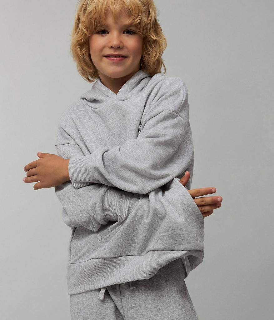 BOYS Sweat hoody/ Джемпер детский/SS24TKB038 серый