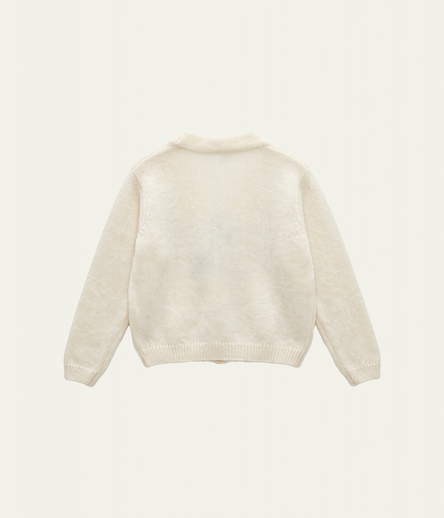 Кардиган детский/AW26TKG045 молочный