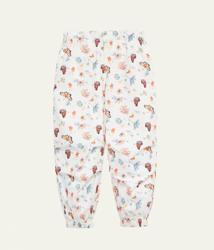 GIRLS trousers/ Брюки детские/SS24TKG097 молочный