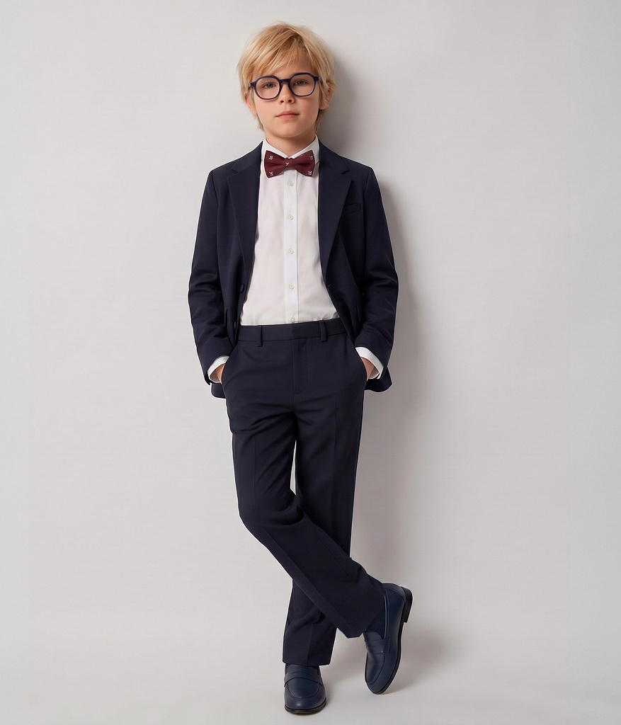 BOYS Pants/Брюки детские/AW26TKB007 синий