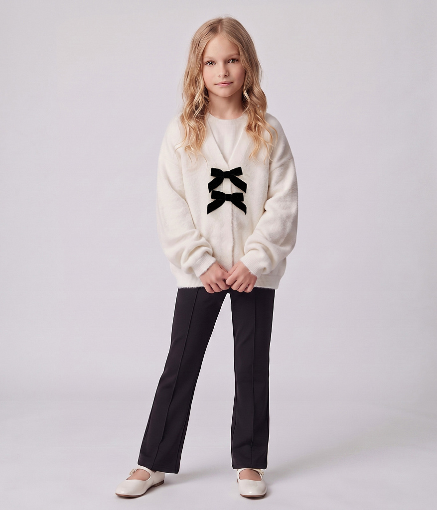 Кардиган детский/AW26TKG045 молочный