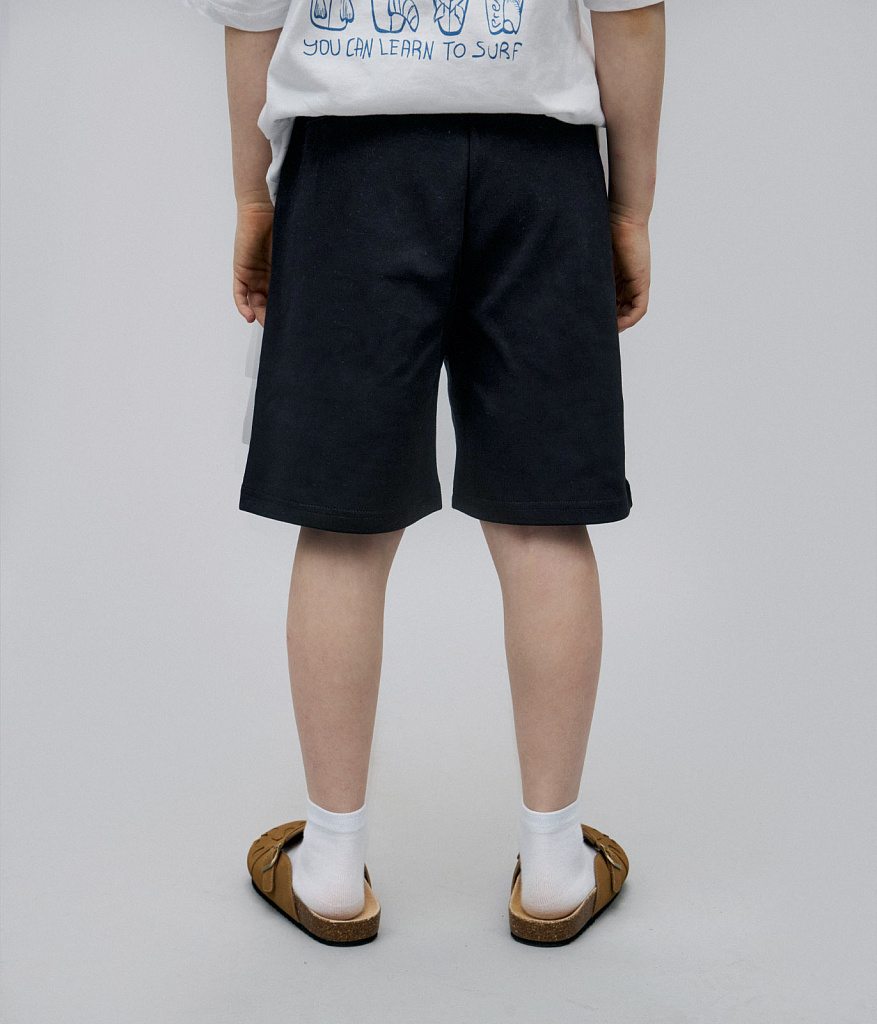 BOYS Shorts heavy jersey/ Шорты детские/SS24TKB022 черный