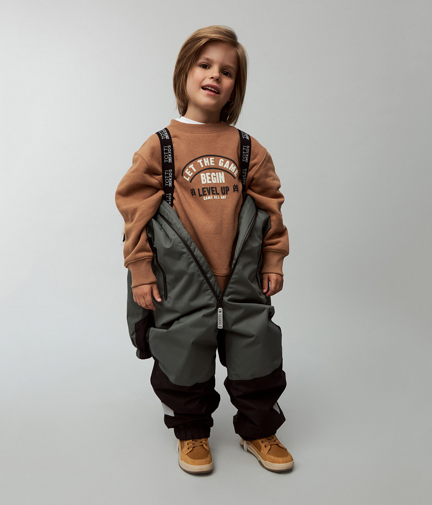 BOYS Overall/ Комбинезон детский/AW23TKB001 зеленый