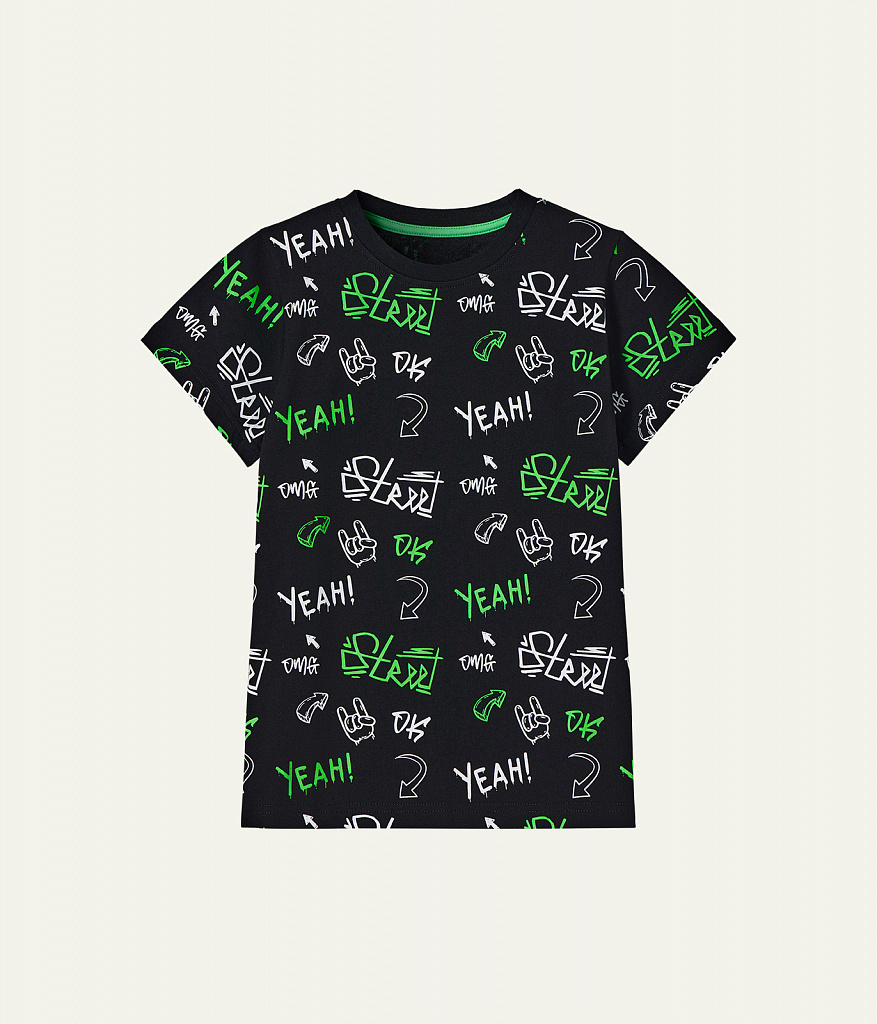 BOYS Tee SS Jersey/ Футболка детская к/р/SS24TKB061 черный