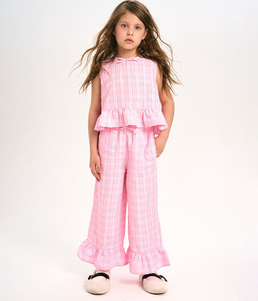 Брюки детские/SS26TKG009 розовый