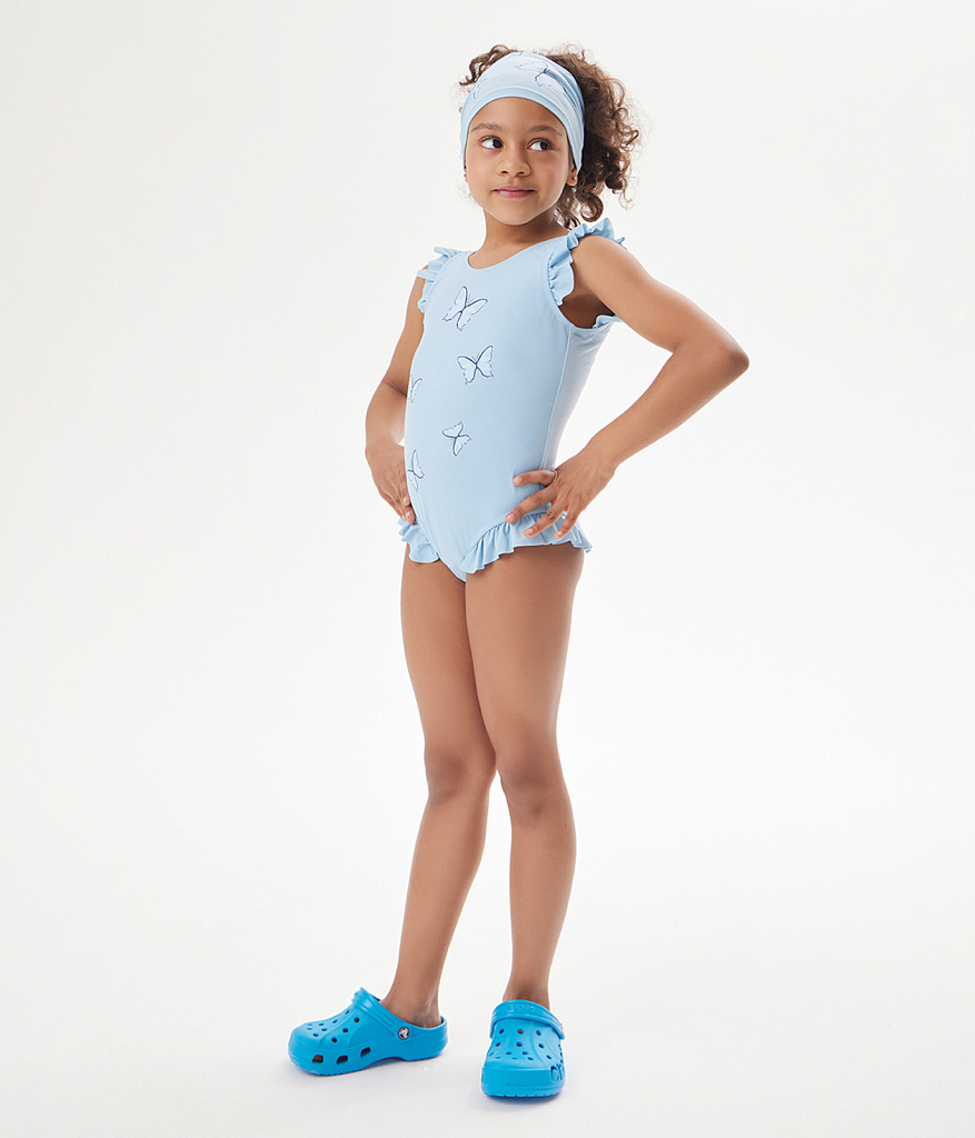 GIRLS Swimsuit/ Купальник детский/SS24TKG047 голубой