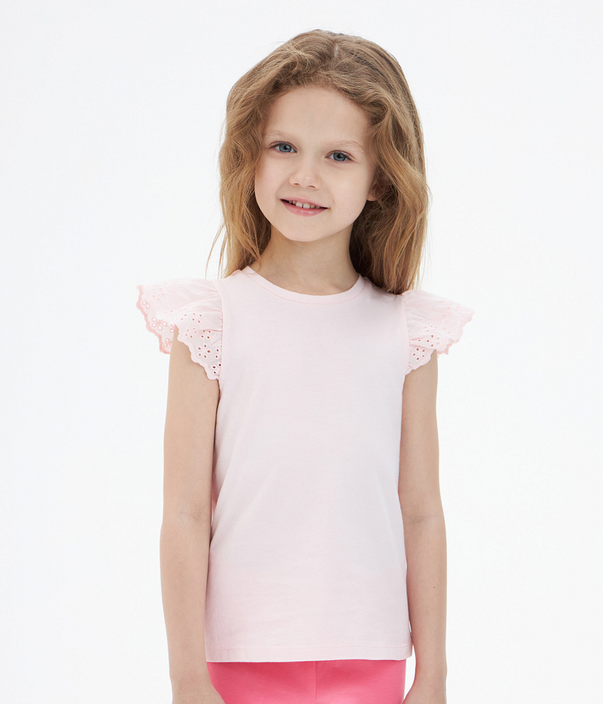 GIRLS frills vest/ Майка детская/SS24TKG064