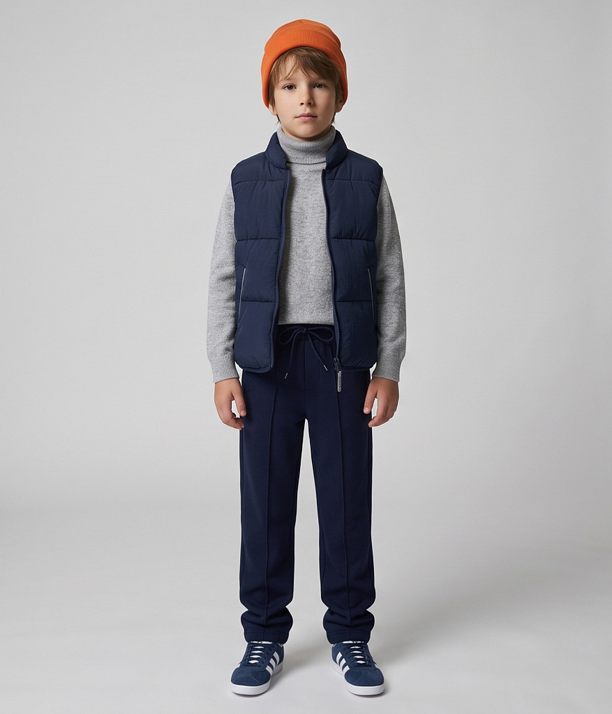 BOYS Gilet/Жилет детский/AW23TKB013 синий