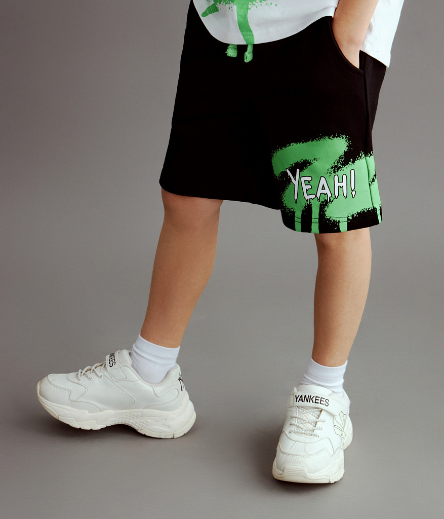 BOYS shorts sweat/ Шорты детские/SS24TKB037 черный